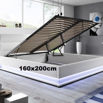 Cama&#x20;de&#x20;casal&#x20;Omnia&#x20;160x200cm&#x20;&#x2B;&#x20;Colch&#x00E3;o&#x20;estrado&#x20;elevat&#x00F3;rio&#x20;luz&#x20;LED&#x20;-&#x20;Dispon&#x00ED;vel&#x20;em&#x20;2&#x20;Cores