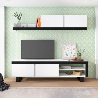 Conjunto&#x20;de&#x20;M&#x00F3;veis&#x20;de&#x20;Sala&#x20;Moderno&#x20;180cm&#x20;-&#x20;Dispon&#x00ED;vel&#x20;em&#x20;2&#x20;cores