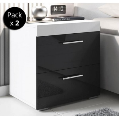 Pack&#x20;2&#x20;Mesinhas&#x20;de&#x20;Cabeceira&#x20;2&#x20;Gavetas&#x20;-&#x20;Dispon&#x00ED;vel&#x20;em&#x20;2&#x20;cores