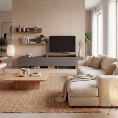 Conjunto&#x20;de&#x20;M&#x00F3;veis&#x20;de&#x20;Sala&#x20;Moderno&#x20;200cm