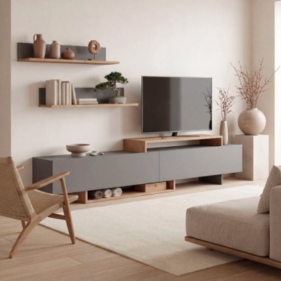 Conjunto&#x20;de&#x20;M&#x00F3;veis&#x20;de&#x20;Sala&#x20;Moderno&#x20;200cm