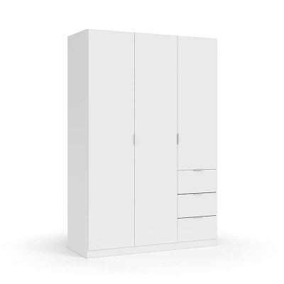 Roupeiro&#x20;3&#x20;Portas&#x20;de&#x20;bater&#x20;e&#x20;3&#x20;Gavetas