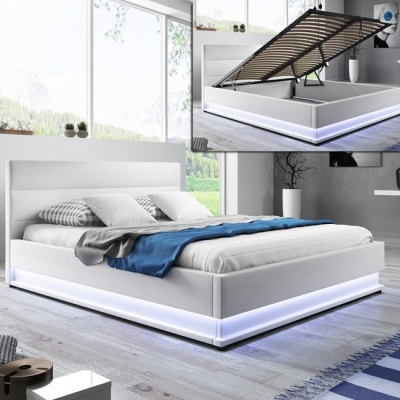 Cama&#x20;de&#x20;casal&#x20;Omnia&#x20;180x200cm&#x20;&#x2B;&#x20;Colch&#x00E3;o&#x20;estrado&#x20;elevat&#x00F3;rio&#x20;luz&#x20;LED&#x20;-&#x20;Dispon&#x00ED;vel&#x20;em&#x20;2&#x20;Cores