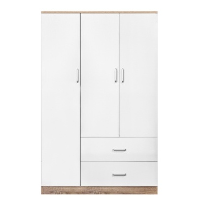 Roupeiro&#x20;3&#x20;Portas&#x20;de&#x20;bater&#x20;e&#x20;2&#x20;Gavetas