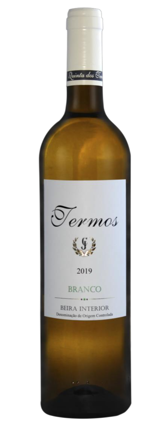 Quinta dos Termos D.O.C. Branco - PACK 6 PROMO Garrafa de vinho branco Termos 2019 Beira Interior com rótulo branco