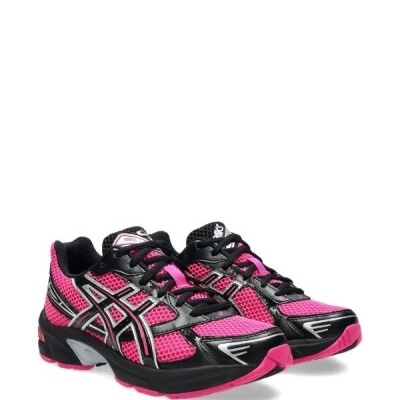 Ténis desportivos ASICS rosa e preto