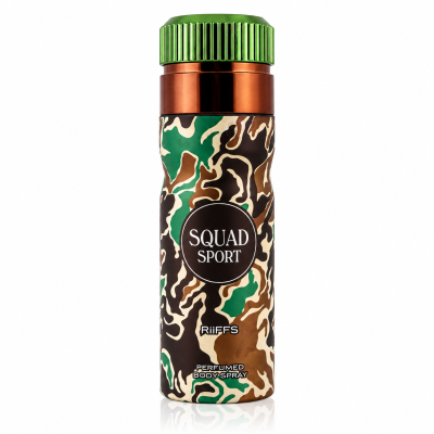 Frasco de spray corporal camuflado Squad Sport