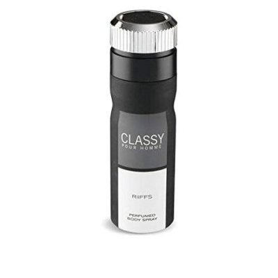 Spray corporal perfumado Classy Pour Homme da Ruffs