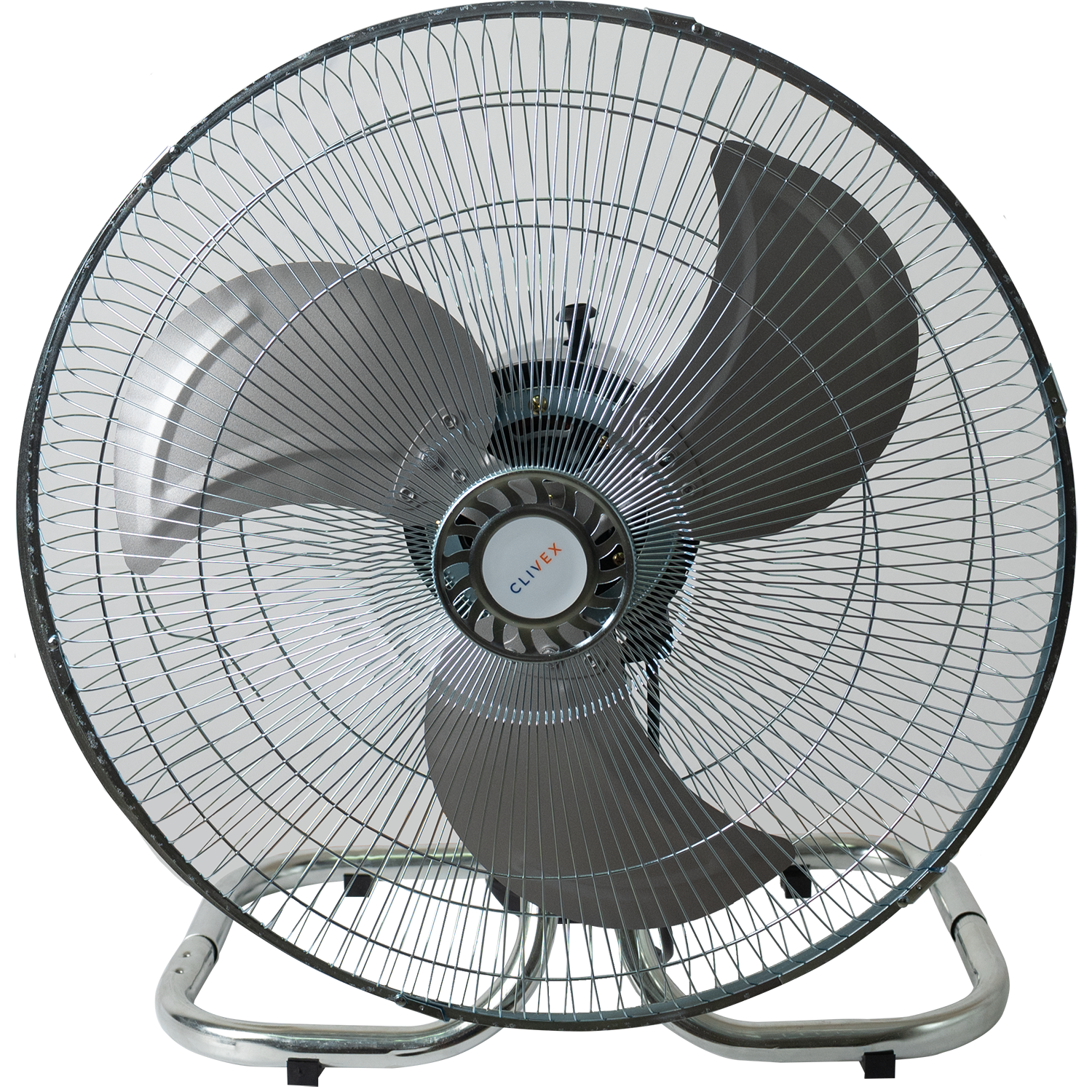 Ventilador Clivex Master Industrial V2 3 en 1 45cm (75W) Ventoinha metálica com grelha e hélices cinzentas