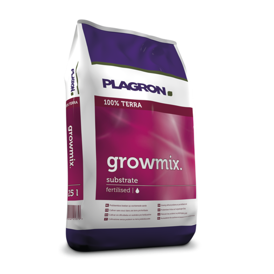 Terra GrowMix 25L Saco de substrato fertilizado Plagron growmix 25 litros
