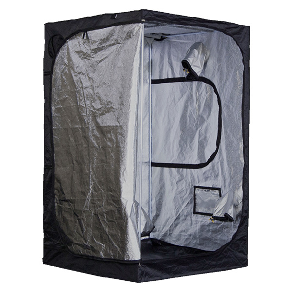 Armário de cultivo Mammoth Pro+ Tenda de cultivo interior preta com interior prateado