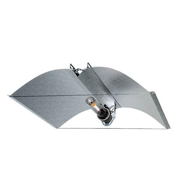 Refletor Azerwing Medium 95% LA55-V Refletor metálico curvo com lâmpada central