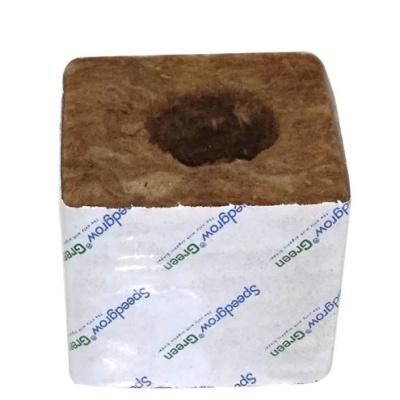 Cubinho absorvente Speedgrow Green com furo no topo