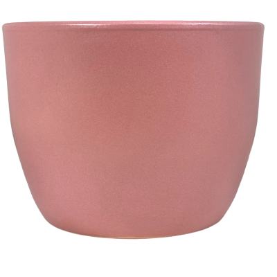Taça cerâmica rosa