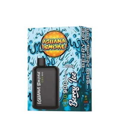 E-líquido Iguana Smoke Berry Ice com CBD