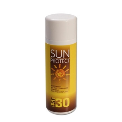 Frasco de protetor solar Sun Protect LSF 30