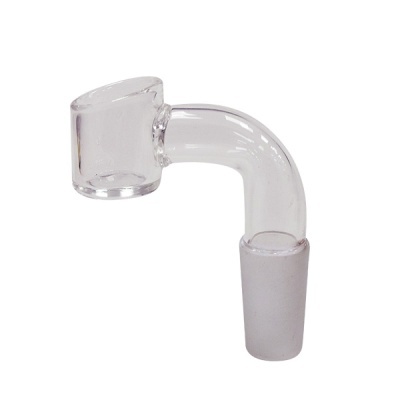 prego de vidro transparente com base lixada