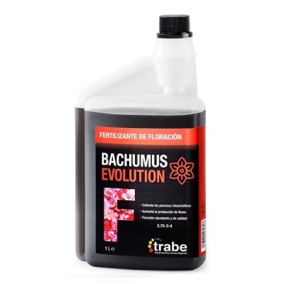 Frasco branco com fertilizante Bachumus Evolution