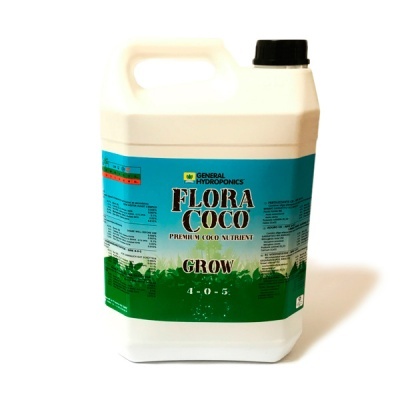 Recipiente plástico branca de fertilizante Flora Coco Grow
