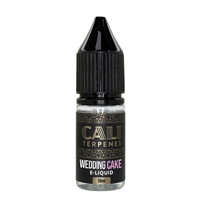 Frasco pequeno de e-líquido CALI TERPENES Wedding Cake