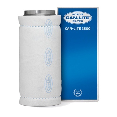 Filtro Can-Lite branco com embalagem azul