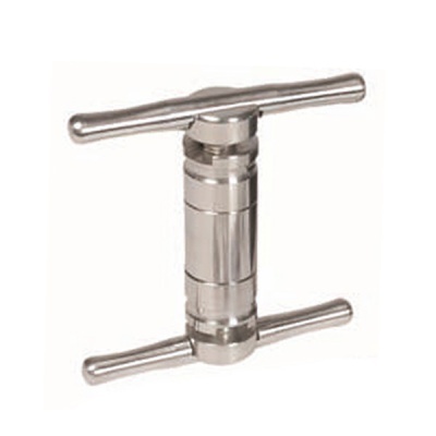 Ferramenta metálica com duas alças horizontais