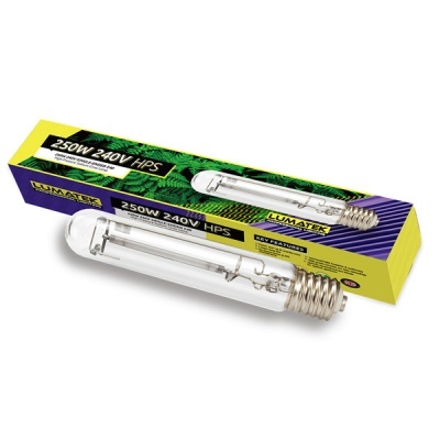 Lâmpada HPS 250W 240V da Lumatek com caixa colorida