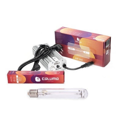 Lâmpada tubular com transformador e embalagens coloridas CALUMA 600 Watt