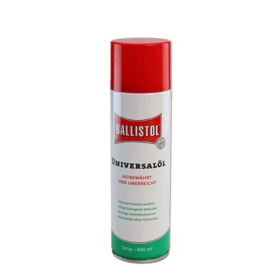 Spray de óleo universal Ballistol com tampa vermelha