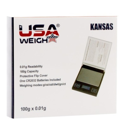 Embalagem de balança digital USA WEIGH KANSAS