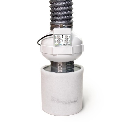 Filtro ou purificador de ar primaklima PK125EC-THC com tubo flexível