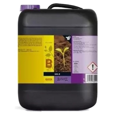 Recipiente preto de plástico com etiquetas coloridas e imagem de planta