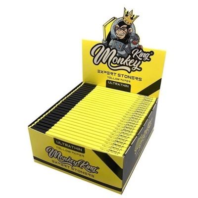 Pacotes finos amarelos e pretos com papel ultrafino Monkey King