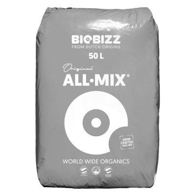 Saco de substrato ALL-MIX 50 L BIOBIZZ cinzento