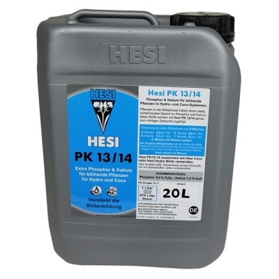 Recipiente cinzento de plástico para produto Hesi PK 13/14 20L para plantas