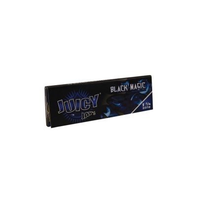 Pacote preto e azul de papel de enrolar Juicy Jays Black Magic 1 1/4