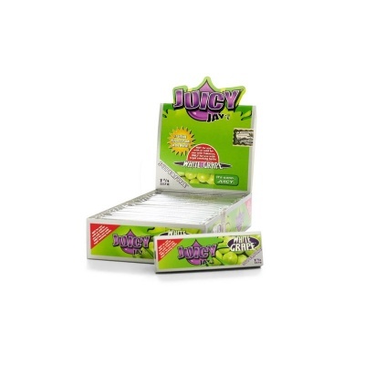 Expositor de papel de enrolar Juicy Jay's sabor White Grape
