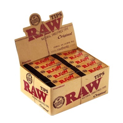 Caixa de embalagens RAW TIPS natural unrefined tips Original