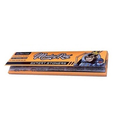 Embalagem laranja de papel para enrolar Monkey King com desenho de macaco com coroa