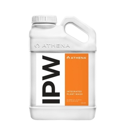 Frasco plástico branco com etiqueta laranja e branca ATHENA IPW