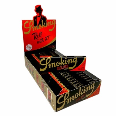 Expositor com pacotes de papel para tabaco Smoking Deluxe Medium.