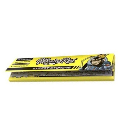 Pack de papel de enrolar amarelo com ilustração de macaco astronauta e texto Monkey Ruz