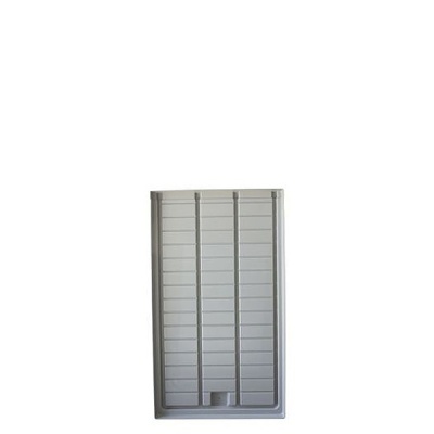 Grelha rectangular branca de plástico para ventilação