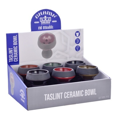 Conjunto de tigelas de cerâmica Taslint em diferentes cores numa caixa