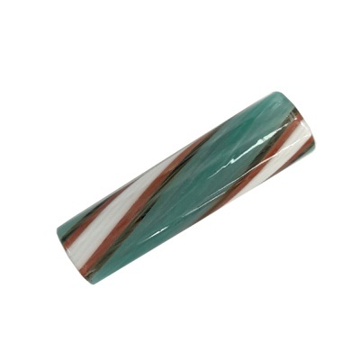 Mini rolo de massagem cilíndrico com listras coloridas