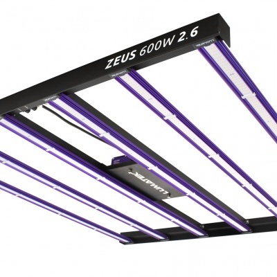 Luminária LED para cultivo Lumatek ZEUS 600W 2.6 com barras de luz violeta