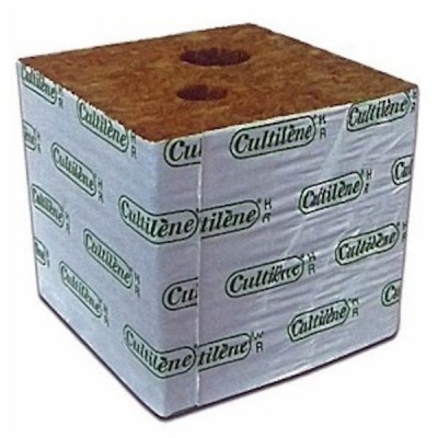 Bloco cúbico de substrato Cultilene para cultivo