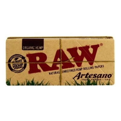 Embalagem de papel artesanal RAW em cânhamo orgânico