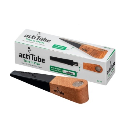 Piteira actiTube Tune In Pipe de madeira com filtro de carvão ativado