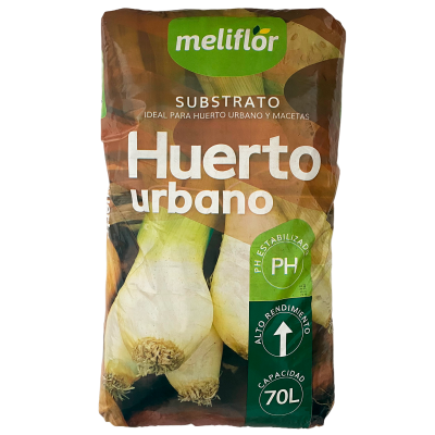Saco de substrato para huerto urbano da marca meliflor